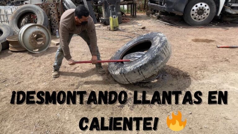 Desmontaje R&aacute;pido y Sencillo de Neum&aacute;ticos