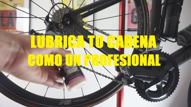 T&eacute;cnicas Efectivas para Lubricar la Cadena de tu Bicicleta
