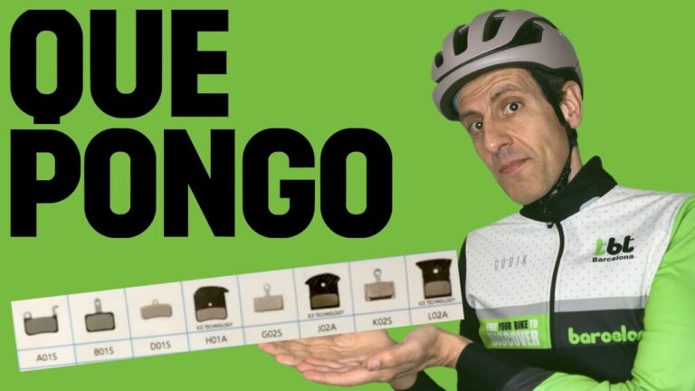 Gu&iacute;a para elegir el tama&ntilde;o adecuado de pastillas de freno para bicicletas