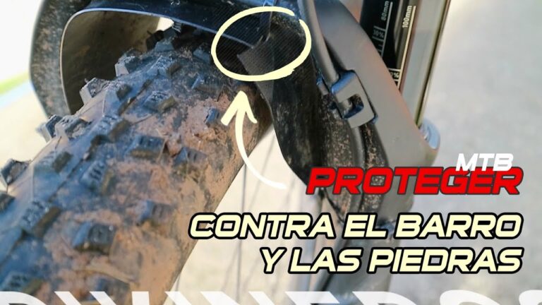 Efectiva Protección contra el Barro para Bicicletas