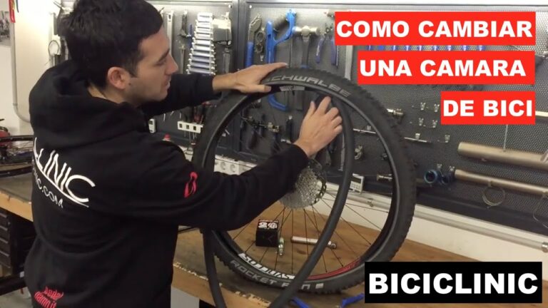 Gu&iacute;a Pr&aacute;ctica para Cambiar la C&aacute;mara de Aire de Tu Bicicleta