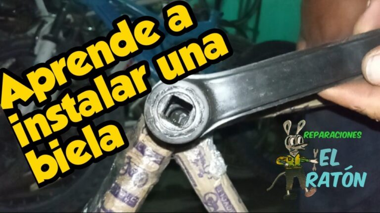 Guía Práctica para Instalar Bielas de Manera Sencilla