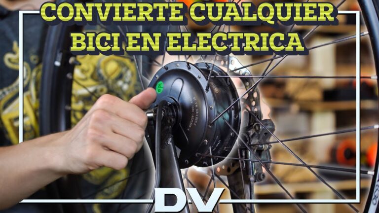 Transforma tu bicicleta con un kit de conversi&oacute;n el&eacute;ctrica
