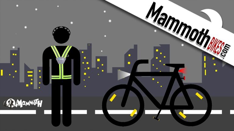 Aumenta tu seguridad: Accesorios reflectantes para bicicletas en la oscuridad