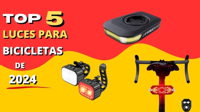 Aumenta tu visibilidad con luces especiales para bicicleta
