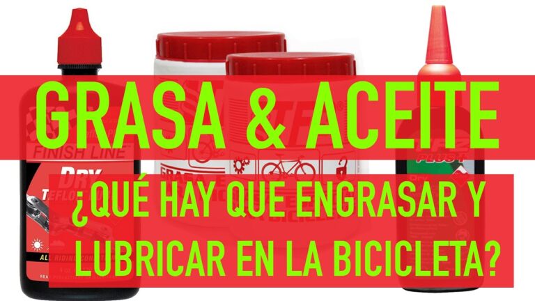 Gu&iacute;a Pr&aacute;ctica para Aplicar Lubricantes en Bicicletas