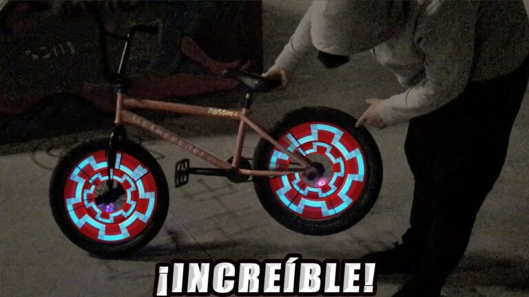 Ilumina tu Bicicleta: Personalización con Luces de Colores