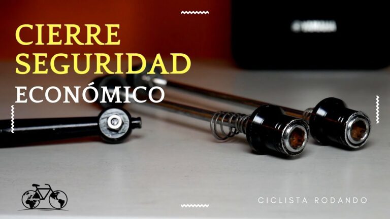 Candados y Cierres R&aacute;pidos Efectivos para Bicicletas