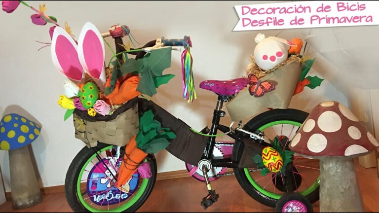 Creatividad sobre ruedas: Dise&ntilde;os originales de decoraciones para bicicletas