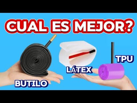 Funcionamiento de C&aacute;maras de Aire de L&aacute;tex y Butilo en Bicicletas