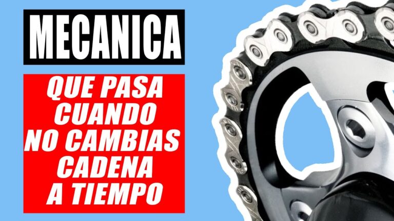 Impacto de Cambios y Desviadores en la Cadena de Bicicleta