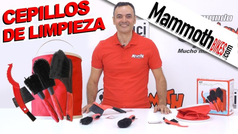 Kit de Cepillos Esenciales para el Mantenimiento de Bicicletas