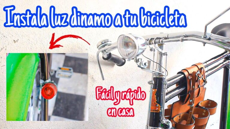 Montaje Práctico de Luces LED para Bicicletas