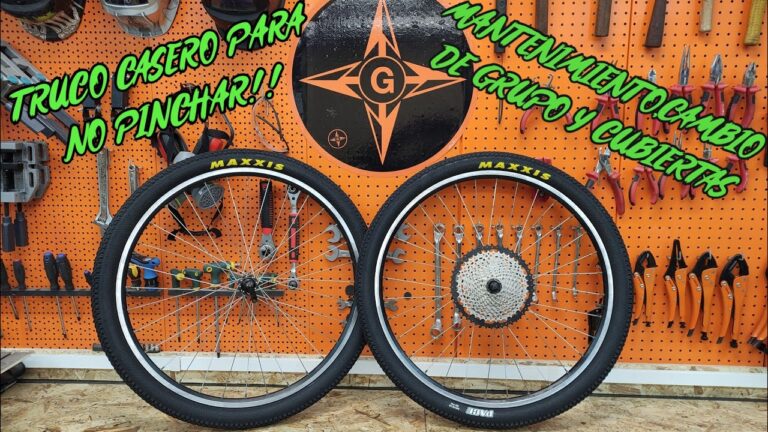Guía Esencial para el Mantenimiento de Ruedas y Neumáticos de Bicicletas